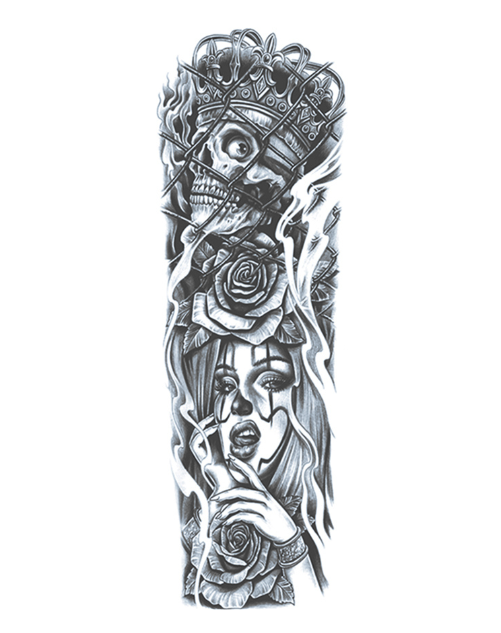 Skull Chicano Sleeve